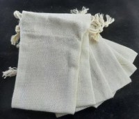 Waszakjes voor zeepnoten (wasnoten) uit katoen bulk - Zero Waste Groothandel